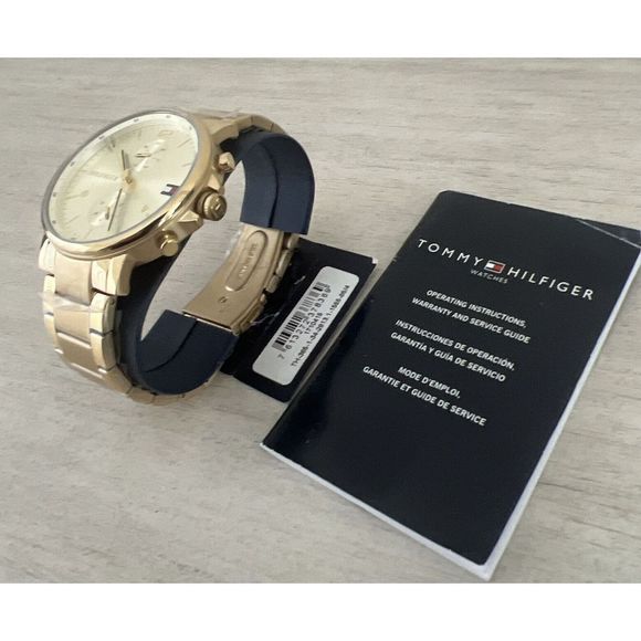 Tommy Hilfiger 1710415 Gold Men's Watch Daniel - Picture 2 of 16